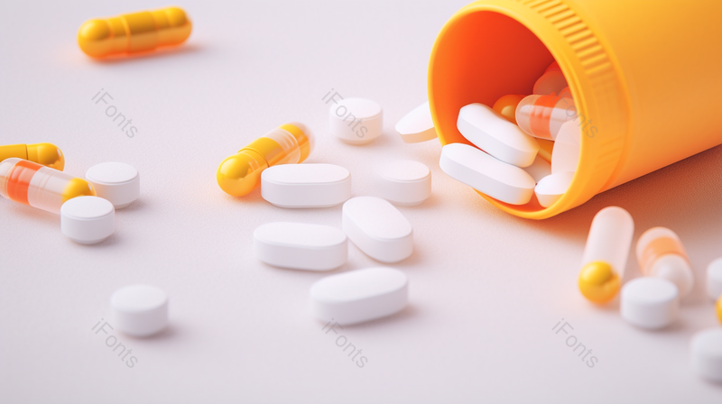 散落的药片实拍摄影图,高清,摄影图,摄影图片,图片大全,摄影图免费下载